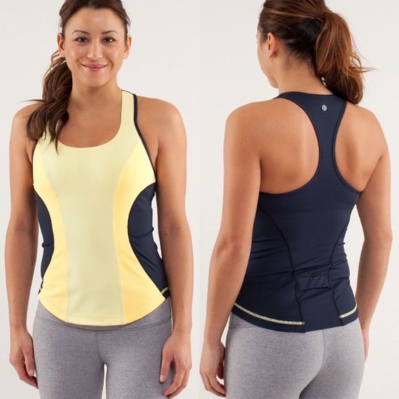 lululemon athletica Tops - Lululemon Cardio Kick Racer Back Tank Top 8